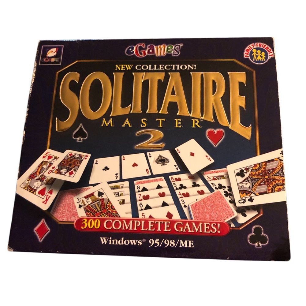 E games Solitaire Master 2 PC  300 Games